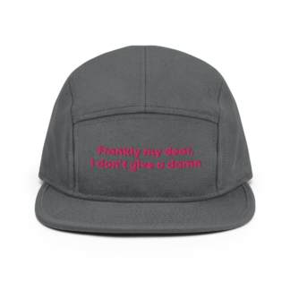"Frankly my dear, I don't give a damn" Movie Quote 5 Panel Camper