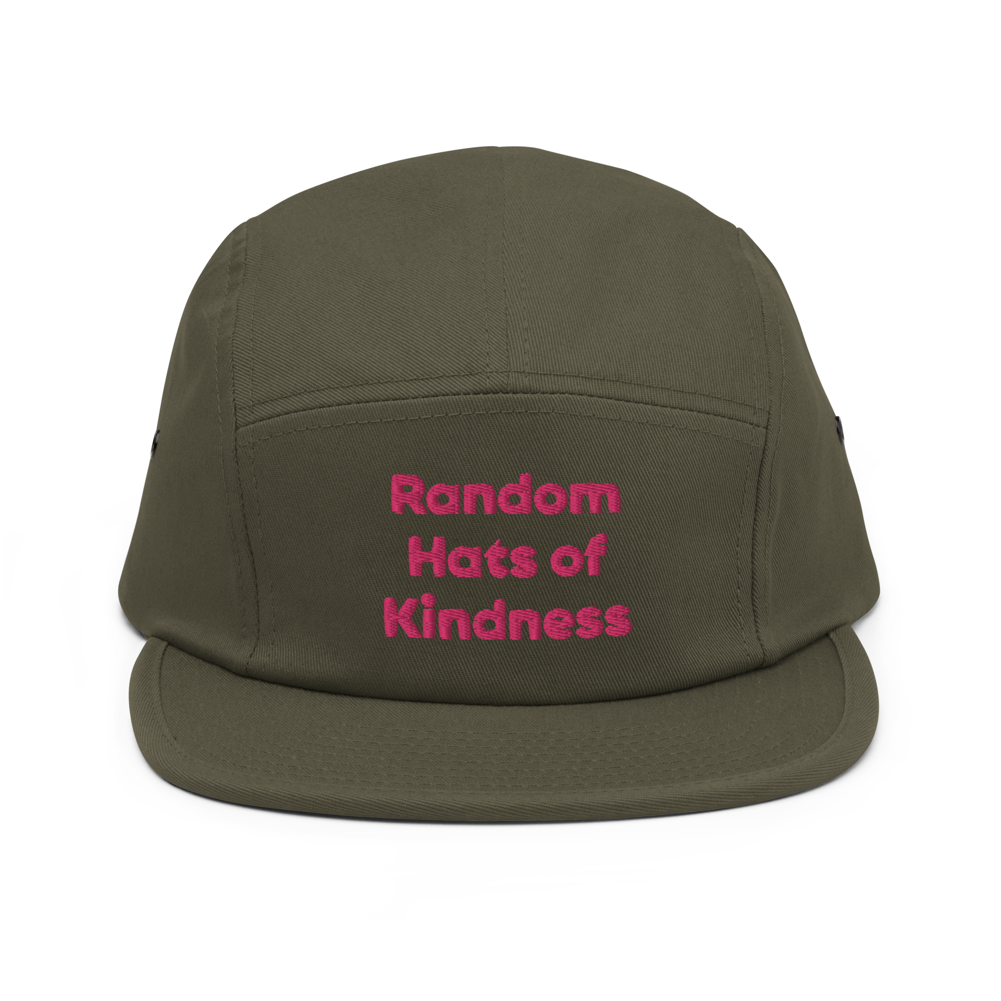 "Random Hats Of Kindness" Five Panel Cap - Image 8