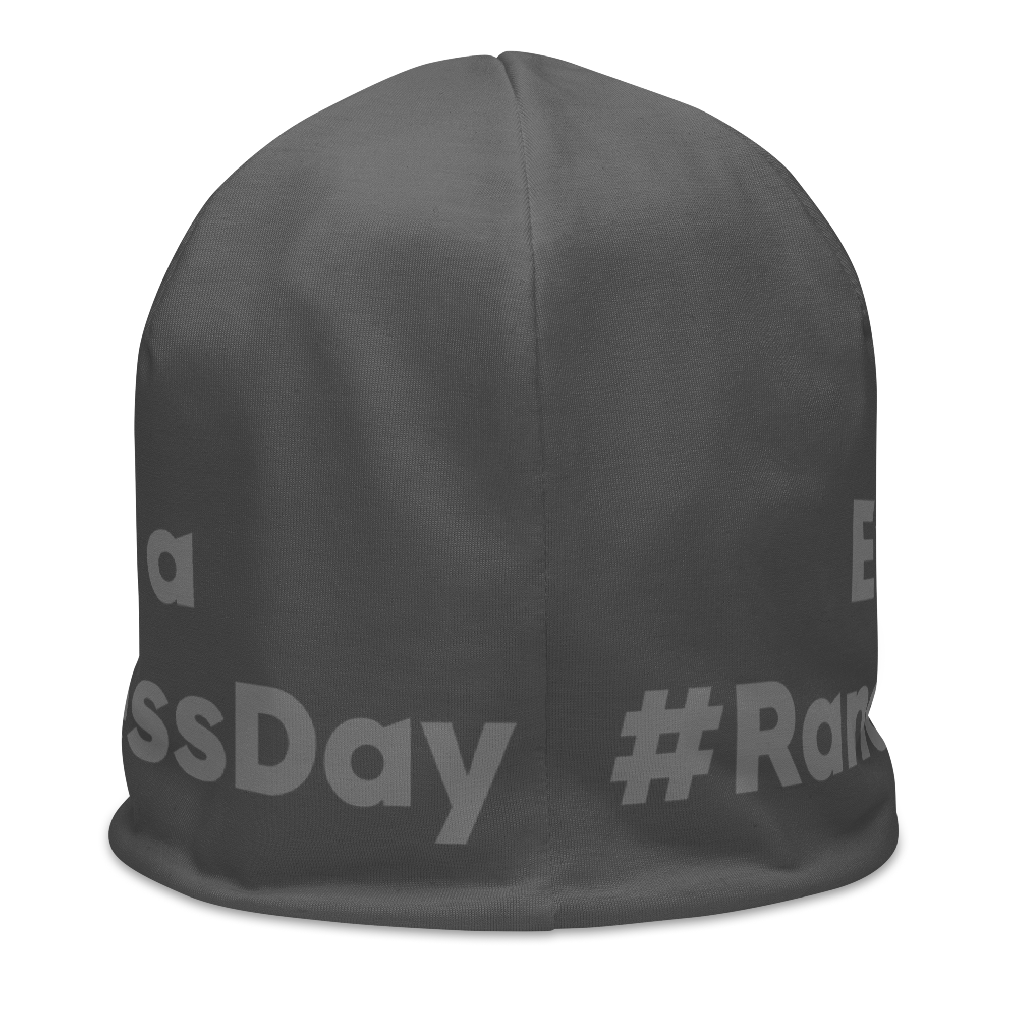 "Every day should be a #RandomActsOfKindnessDay" All-Over Print Beanie - Image 5