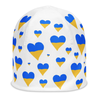 "Hearts of Ukraine" All-Over Print Beanie