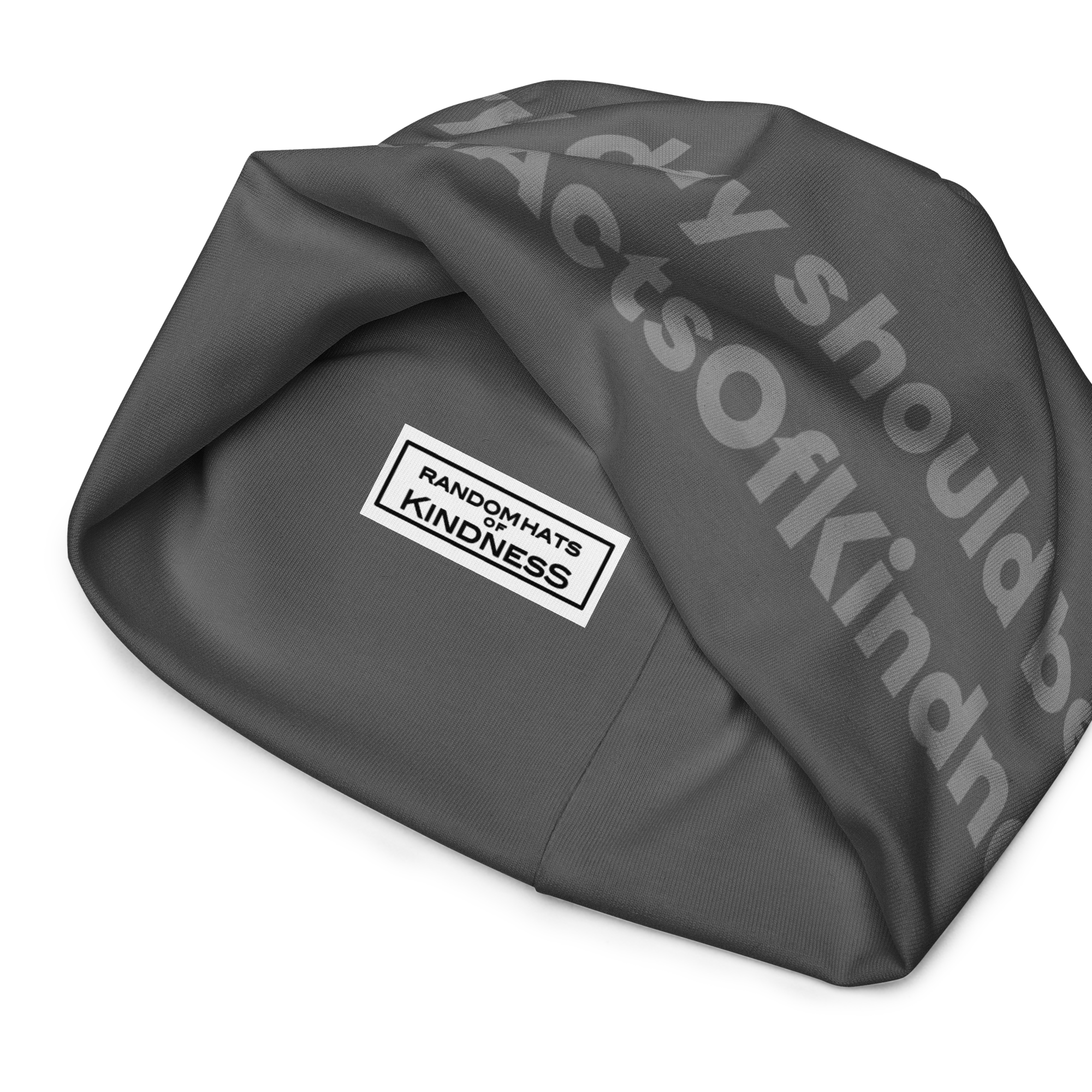 "Every day should be a #RandomActsOfKindnessDay" All-Over Print Beanie - Image 9