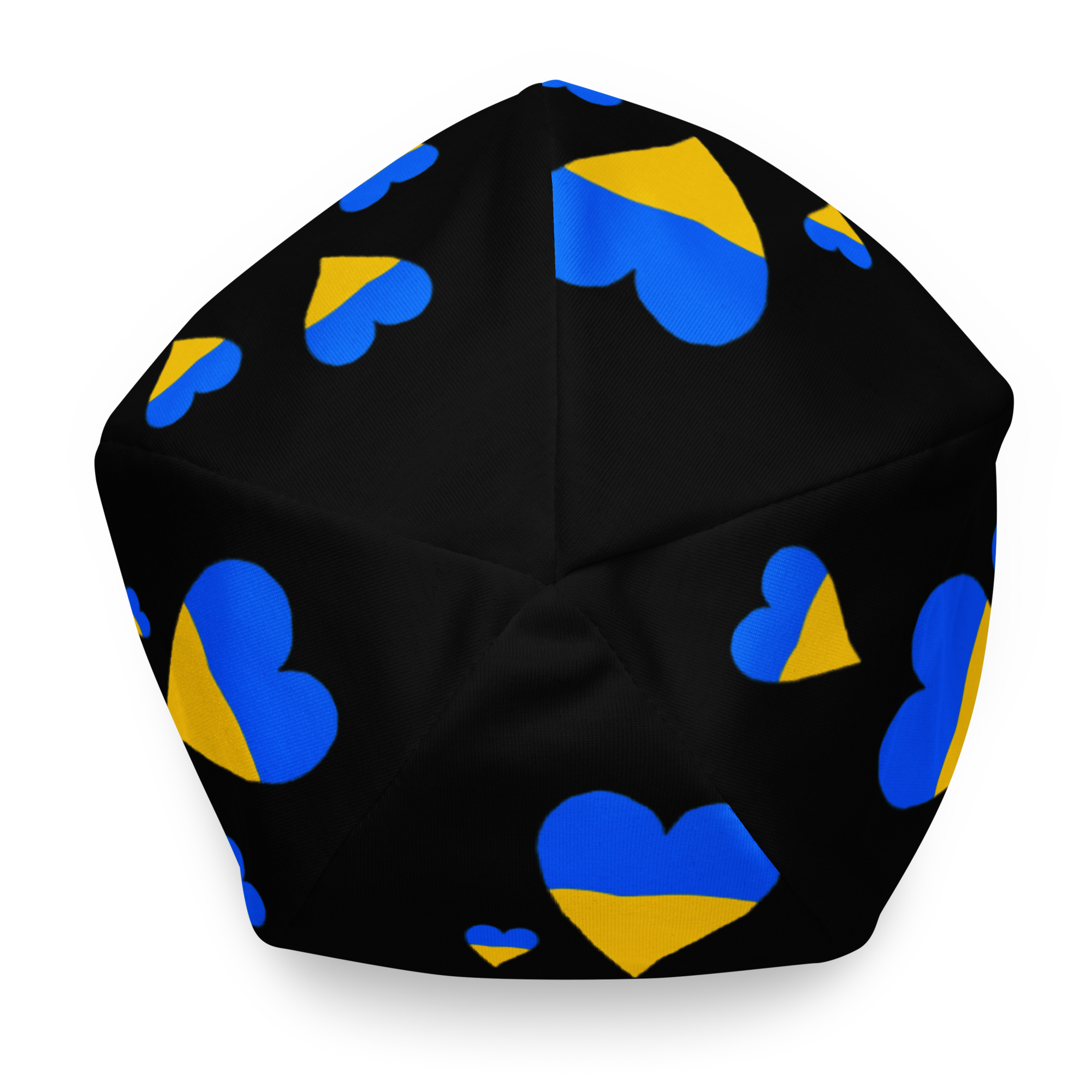 "Hearts of Ukraine" Exclusive Design All-Over Print Beanie - Image 6