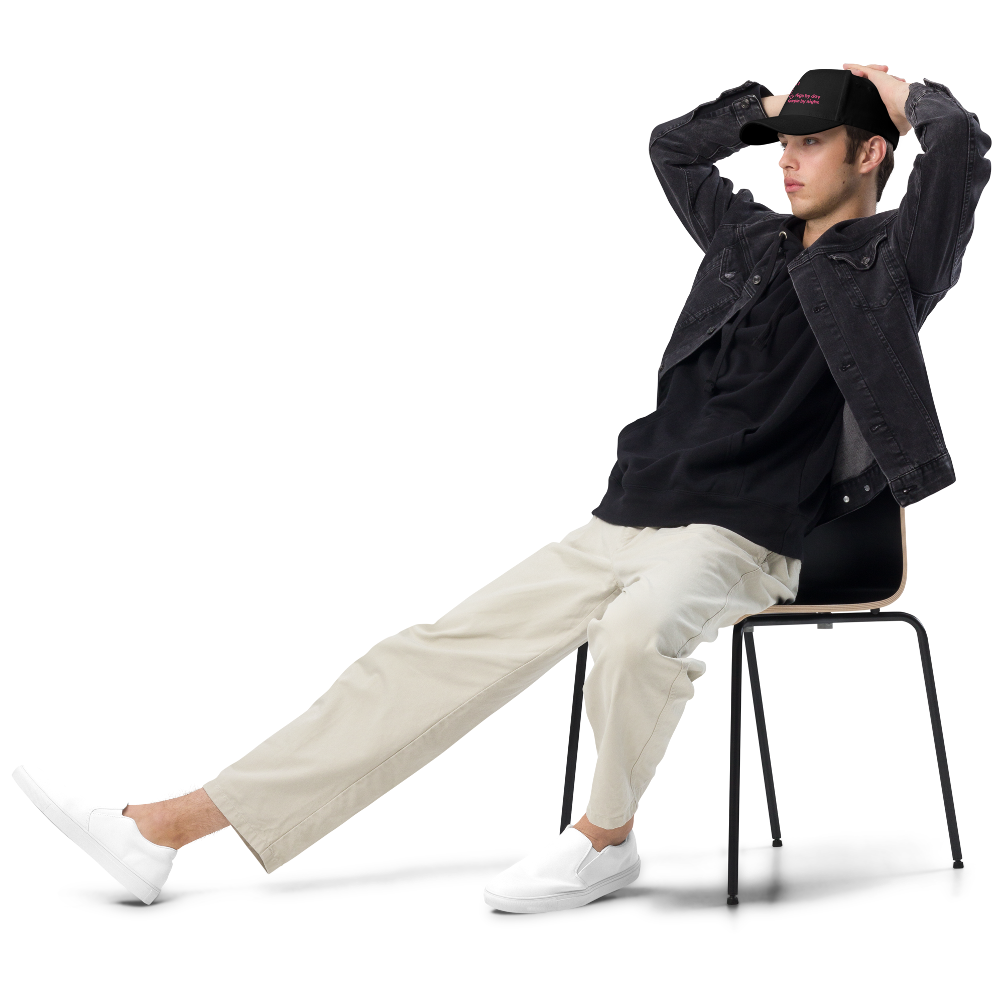 "Virgo by day Scorpio by night" Classic Baseball Cap - Image 7