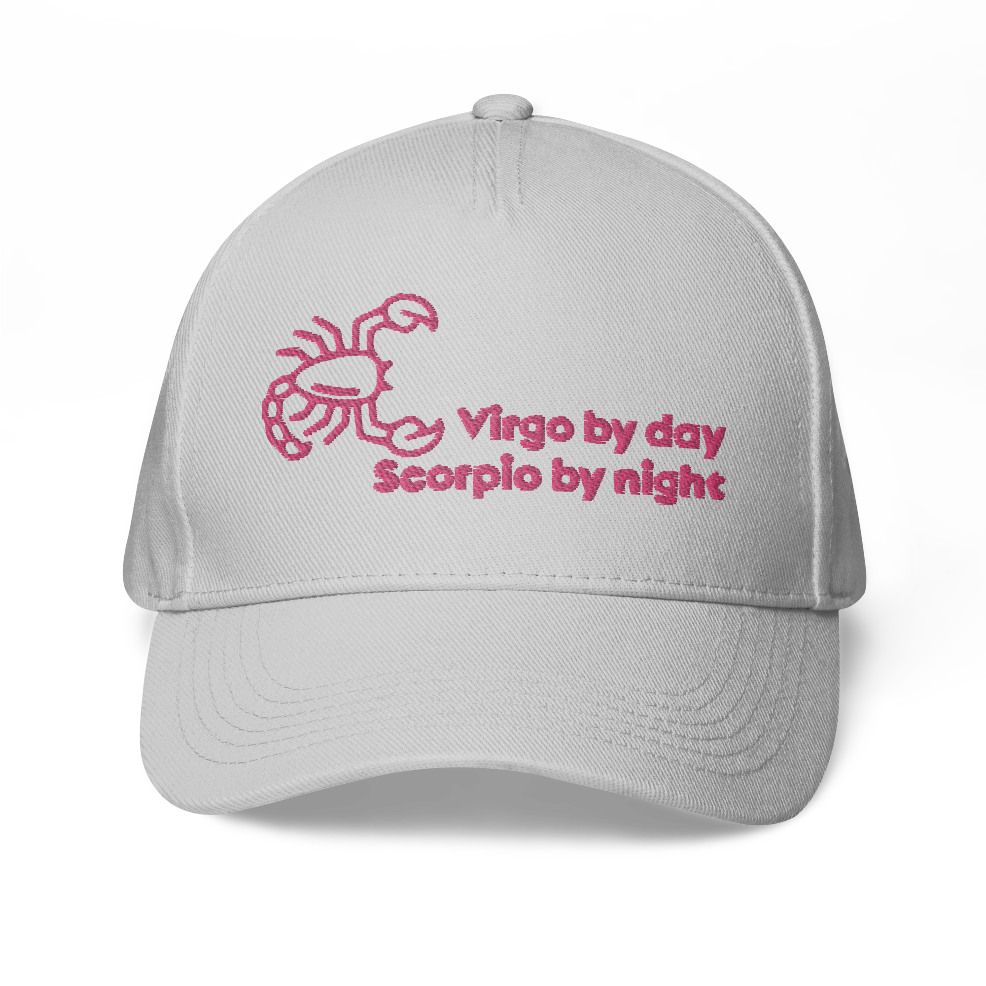 "Virgo by day Scorpio by night" Classic Baseball Cap - Image 5