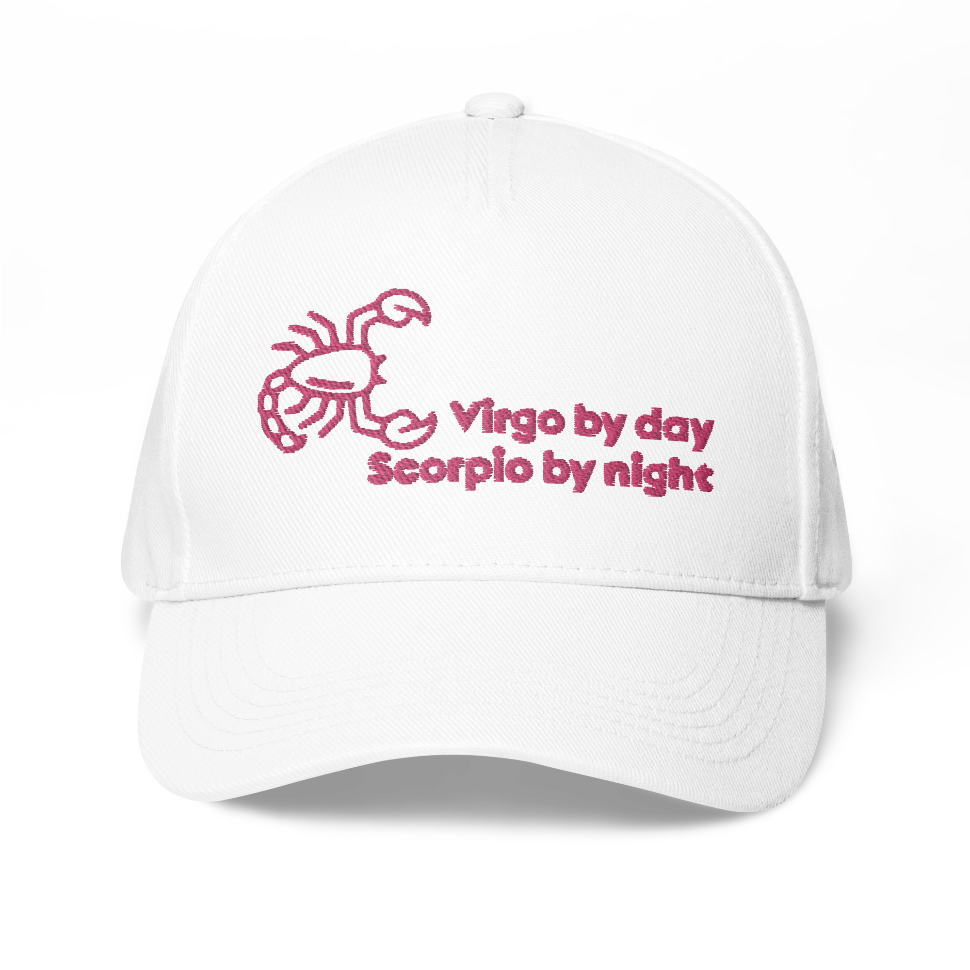 "Virgo by day Scorpio by night" Classic Baseball Cap - Image 6