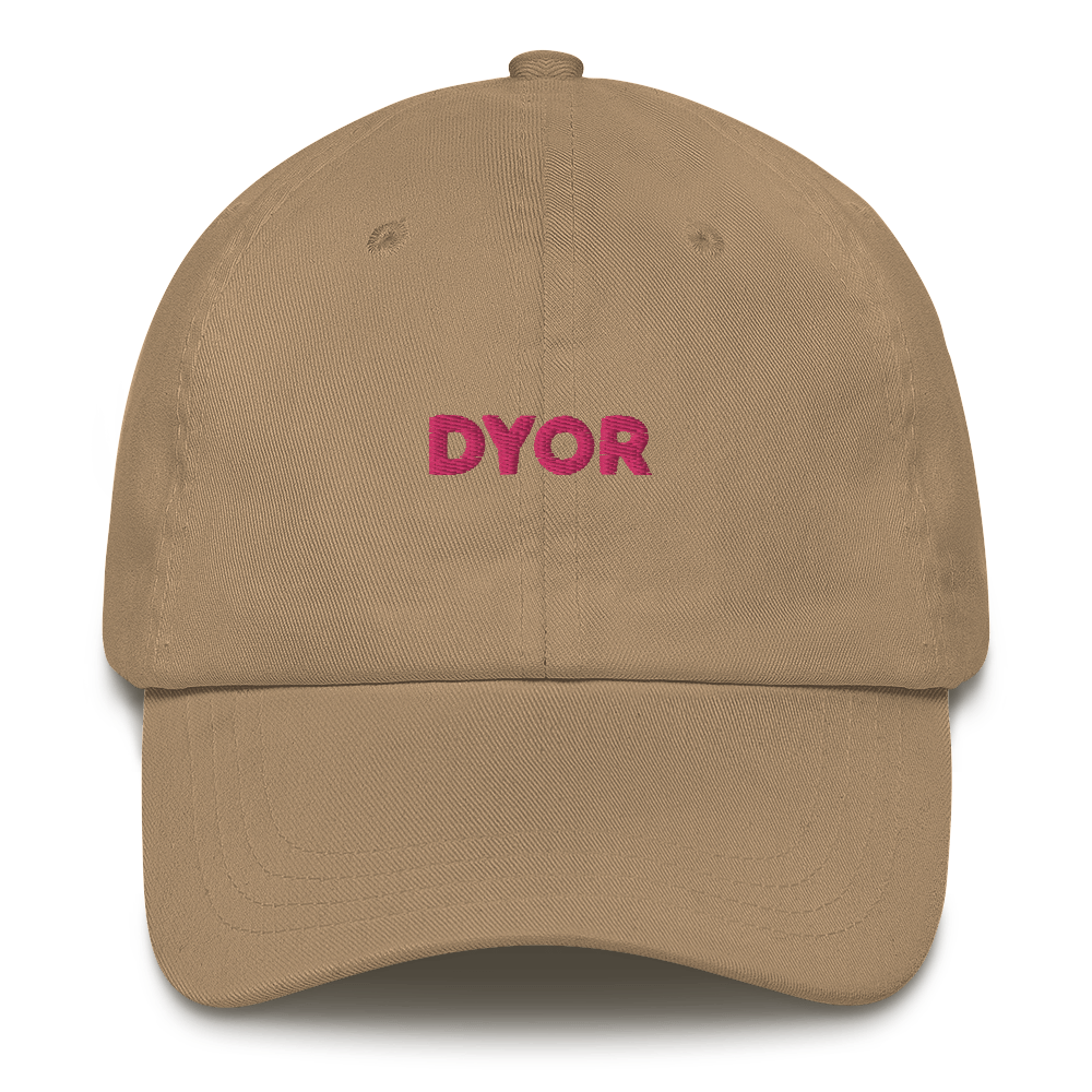 “DYOR” Dad Hat - Image 11