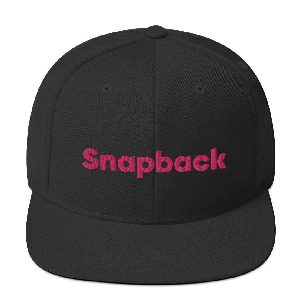 "Snapback" Snapback Hat - Image 4