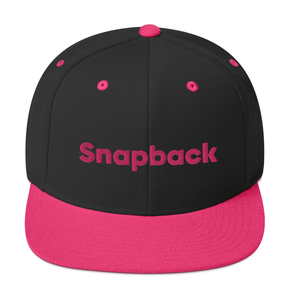 "Snapback" Snapback Hat - Image 8