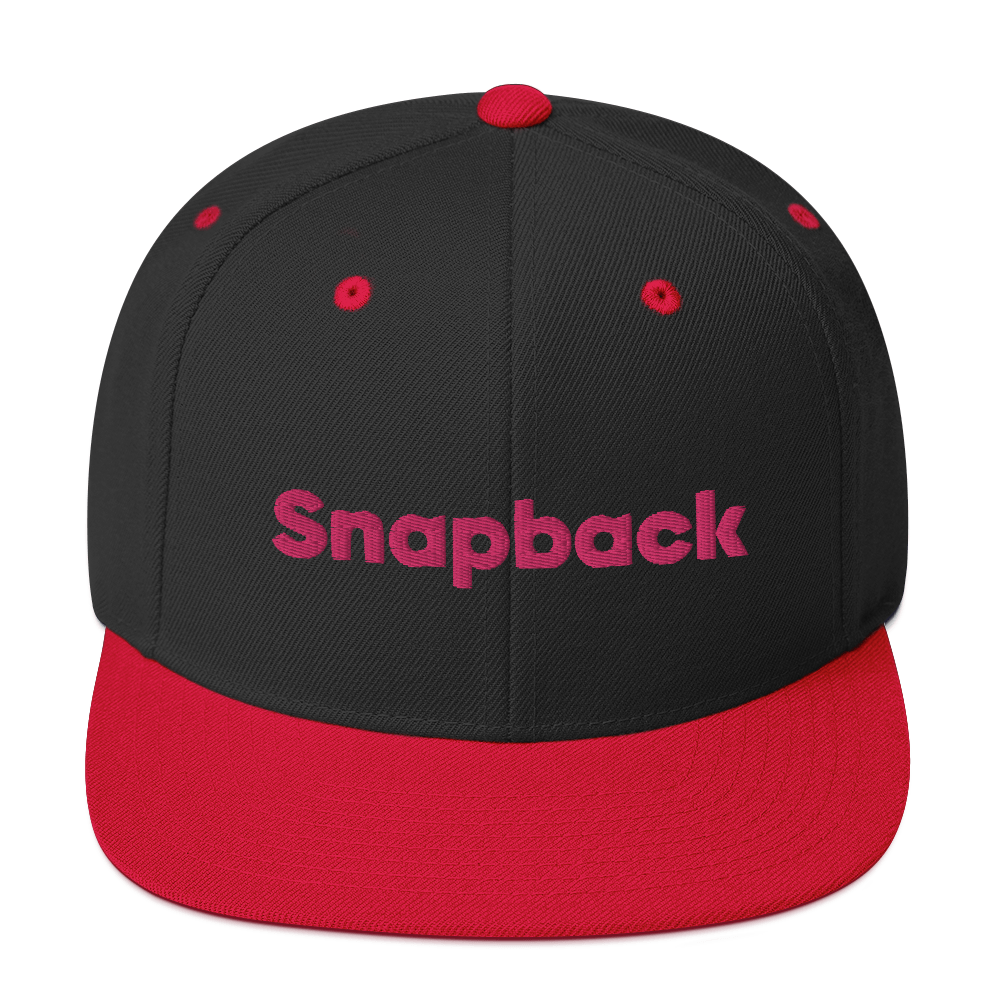 "Snapback" Snapback Hat - Image 6