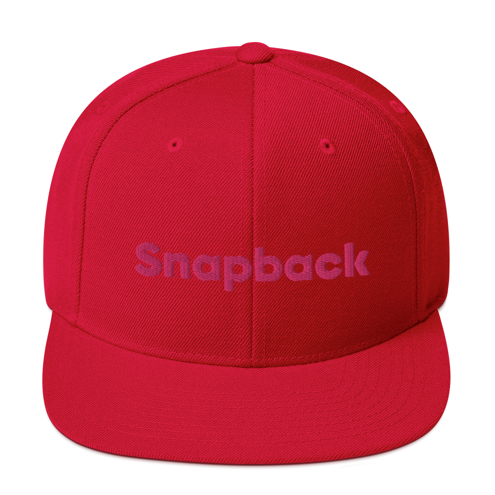 "Snapback" Snapback Hat - Image 22